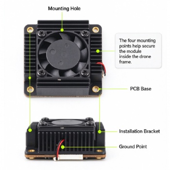 5W-5.8G VTX Drone Video Transmitter
