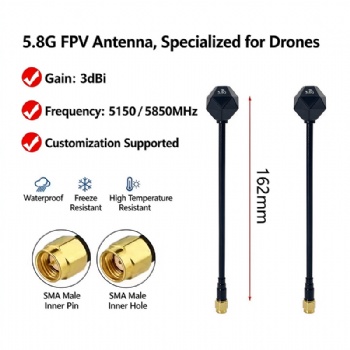 4.9/5.8/6G FPV lmage Transmission Antenna